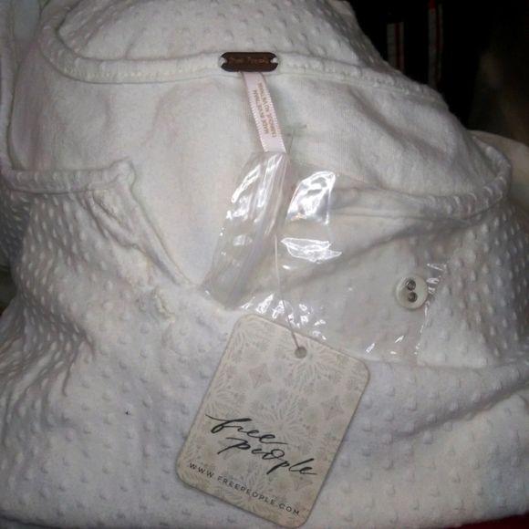 Free People Ivory Brunch Date Top - Picture 13 of 15